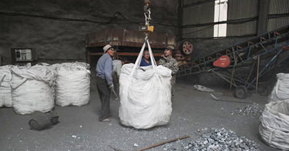 Calcium silicon use ton bags